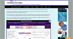 Desktop Screenshot of grammarpatterns.com